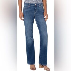 Liverpool Lucy Bootcut Jeans, Color Yuba Blue, size 12 / 31